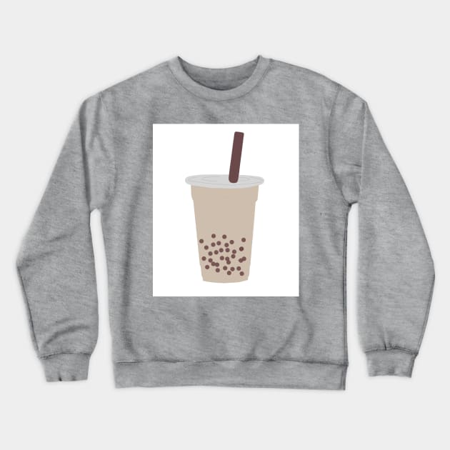 BOBA MILK TEA Crewneck Sweatshirt by theartsyarmyxo